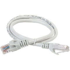 Изображение товара Патч-корд ITK, кат.5Е UTP, 5м, серый