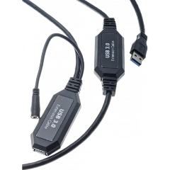 Изображение товара Кабель-адаптер USB3.0-repeater, удлинительный активный <Am - Af> 5м VCOM (CU827-5M)