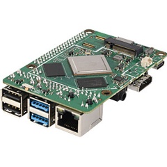 Изображение товара Микрокомпьютер ROCK Pi 4 Model A 4GB RK3399/4GB