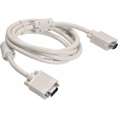 Изображение товара Кабель Buro CAB016S-10M VGA (m) VGA (m) 10м феррит.кольца серый