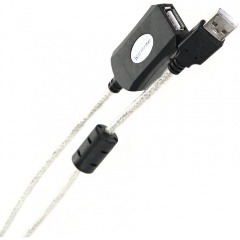 Изображение товара Кабель удлинительный VCOM USB2.0-repeater, удлинительный активный <Am/Af> 20м <VUS7049-20M>