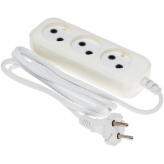 Изображение товара Сетевой удлинитель Buro BU-PSL3.5/W 5м (3 розетки) белый (пакет ПЭ)