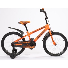 Изображение товара Подростковый велосипед Rook Sprint 20" оранжевый городской для детей 6-8 лет