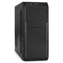 Изображение товара Корпус с блоком питания ExeGate XP-334UC-XP600, черный (EX287370RUS)