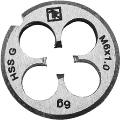 Изображение товара Плашка D-COMBO THORVIK MD142, круглая ручная М14х2.0, HSS, Ф38х14 мм