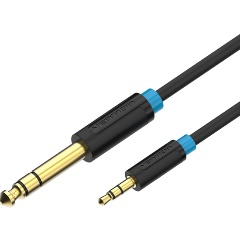 Изображение товара Кабель Vention аудио Jack 6,35 mm M/ 3,5 M - 5 м