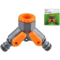 Изображение товара Тройник-распределитель 1/2" и 3/4" STARTUL GARDEN (ST6010-20)