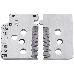 Изображение товара 3 пара запасных зажимных губок Knipex 121902 для 121202