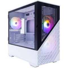 Изображение товара Корпус 1STPLAYER DK D7 белый Мини-ITX Micro-ATX с RGB стеклянной стенкой
