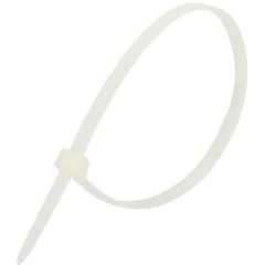 Изображение товара Стяжки CABLEXPERT NYT-200x4.8 пластиковые 200 мм х 4.8 мм, белые (100 шт.)