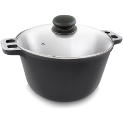 Изображение товара Казан глубокий НМП с крышкой, 5 л Н0850д