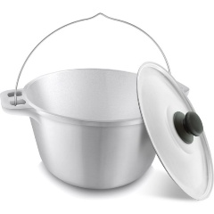 Изображение товара Казан глубокий НМП "Походный" непокрытый 7л, Н0870п