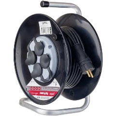 Изображение товара Удлинитель на катушке Perfeo без заземления "RU POWER" 40м 4гн 16А ПВС 2х2,5 IP44 (PF_C3372)