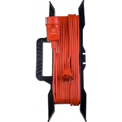 Изображение товара Удлинитель на рамке Perfeo без заземления "RU POWER" 20м 1гн 10А ПВС 2х1,0 оранжевый (PF_C3269)