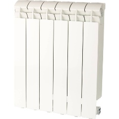 Изображение товара Радиатор Global VOX-R 800 6 секций (белый RAL 9010), алюминиевый