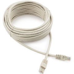 Изображение товара Патч-корд медный UTP Cablexpert кат.5e, 5м, литой, многожильный (серый)