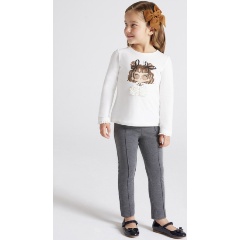 Изображение товара Брюки MAYORAL 4502/57 для девочки, цвет тёмно-серый, размер 98