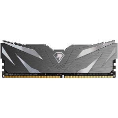 Изображение товара Оперативная память DDR4 Netac Shadow II 8Gb 3200Mhz PC25600 C16 Black с радиатором (NTSWD4P32SP-08K)