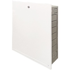 Изображение товара Шкаф распределительный Uni-Fitt встроенный с накладной дверцей 1344мм (ШРВ-7)