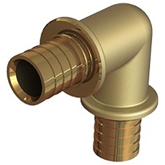 Изображение товара Угольник ELSEN 90° d32, латунь