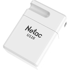 Изображение товара USB флешка Netac U116 64Gb white USB 3.0 (NT03U116N-064G-30WH)
