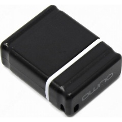 Изображение товара Флешка 16Gb QUMO Nano Black USB 2.0 (QM16GUD-NANO-B)