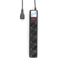 Изображение товара Сетевой удлинитель Powercube с 5 розетками и защитой от помех 1.9 м