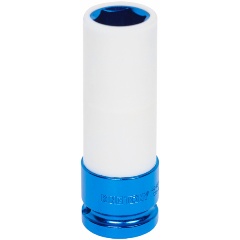 Изображение товара Торцевая головка KING TONY 495519MX, ударная, глубокая, 1/2", 19мм, тонкостенная, пластиковая защита