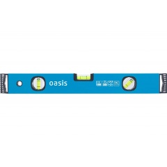 Изображение товара 237 Уровень алюминиевый коробчатый Oasis 800 мм, 3 глазка, фрезерованный 103040500011