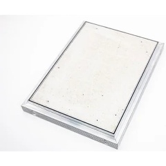 Изображение товара Люк ревизионный EVECS D Ceramo Optimum 200х400 скрыт.монтаж петля (алюминий)