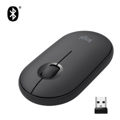 Изображение товара Мышь беспроводная Logitech Pebble M350 Graphite (910-005576)