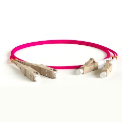 Изображение товара Патч-корд волоконно-оптический Hyperline FC-D2-504-LC/PR-LC/PR-H-30M-LSZH-MG MM 50/125(OM4), LC-LC, duplex, 10G/40G, LSZH, 30 м