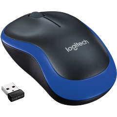 Изображение товара Беспроводная мышь Logitech M185 Blue 910-002632 оптическая светодиодная, 1000 dpi