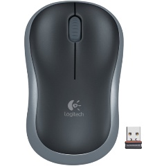 Изображение товара Мышь беспроводная Logitech M185 Grey (910-002252)