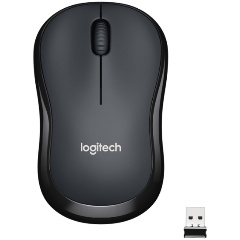 Изображение товара Мышь беспроводная Logitech M220 Silent Charcoal (910-004895)