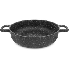 Изображение товара Сотейник с двумя ручками OLYMPIA серия Hard Cook Fix Induction 203.28IND, индукция, с антипригарным покрытием, d28см/4л, черный