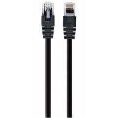 Изображение товара Патч-корд медный UTP Cablexpert кат.5e, 3м, литой, многожильный (чёрный) (PP10-3M/BK)