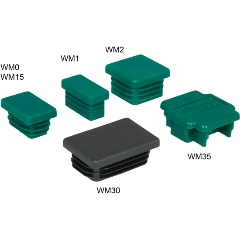 Изображение товара Заглушка профиля Walraven BIS Rail, WM2, 30x30, (упаковка 25 шт)