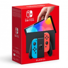 Изображение товара Игровая приставка Nintendo Switch OLED -модель (неоновая синяя / неоновая красная) (HEG-S-ABAA (JPN)