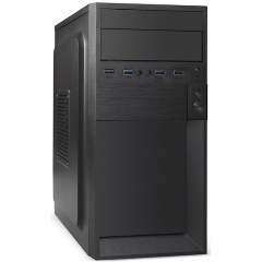 Изображение товара Корпус для ПК ExeGate BAA-105U2-01-AA500 Mini-Tower с блоком питания 500 Вт черный