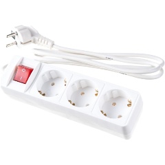 Изображение товара Удлинитель Союз 3х5м с заземлением и выключателем 2.2кВт IP20