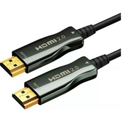 Изображение товара Кабель HDMI Wize AOC-HM-HM-25M оптический, 4K/60HZ 4:4:4, v.2.0, ARC, 19M/19M, HDCP 2.2, Ethernet, черный, 25м