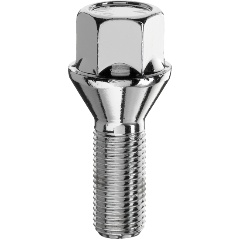 Изображение товара Болт колесный Bimecc CH17 12X1.5X28, конус 60°, оцинкованный (C17A28)