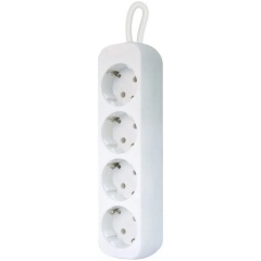 Изображение товара Сетевой фильтр Defender E450 4 розетки 5.0 м белый (99227)
