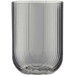 Изображение товара Ваза для цветов Bergenson Bjorn Florenty 16,5х23,5 см стекло серая