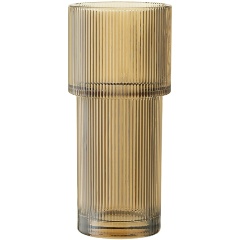 Изображение товара Ваза для цветов Bergenson Bjorn Ivet, 11х30 см., стекло, бежевая (BB000013)