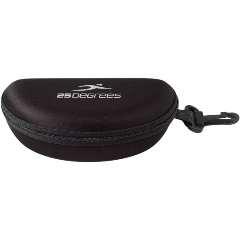 Изображение товара Чехол для очков 25DEGREES Epack Black 25D22015 жесткий, компактный, с молнией и карабином