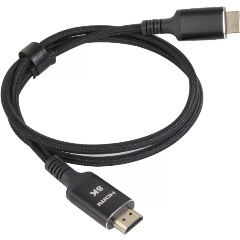 Изображение товара VCOM Кабель HDMI 19M/M,ver. 2.1 8KX60Hz (Econom) оплетка 2m iOpen <ACG859B-2.0>
