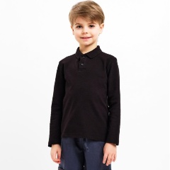 Изображение товара Джемпер (поло) MINAKU9372842 для мальчика, цвет чёрный, размер 158 см