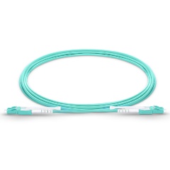 Изображение товара Оптический патч-корд TopLan дуплексный LC-LC OM3 30 м LSZH аква
